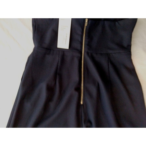Papillon Wide Leg Jumpsuit Romper Navy Sleeveless New  Womens Size Small - Picture 12 of 12